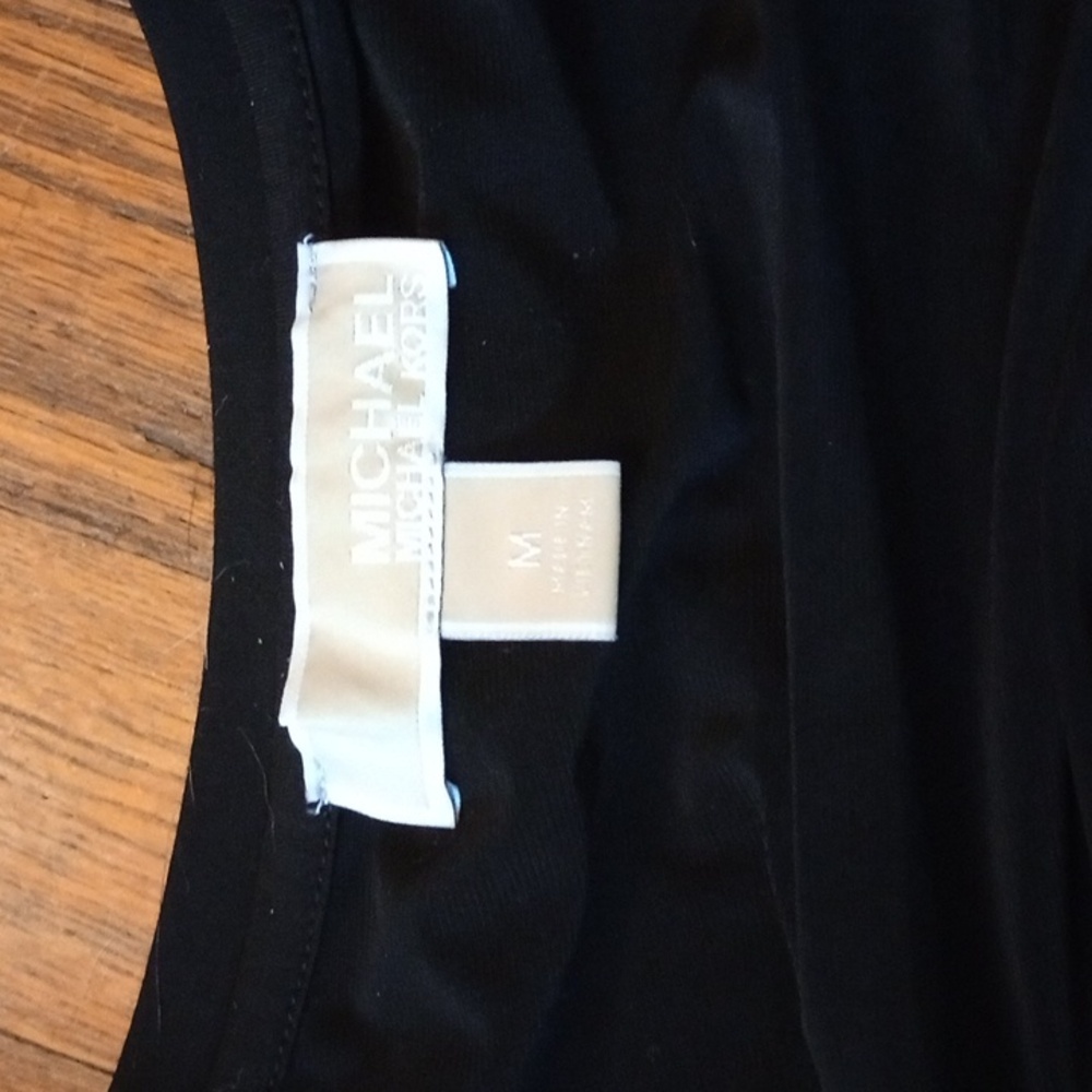 Michael Kors Black Cut Out Ladder Short Sleeve Mini Dress Size M - Picture 6 of 7